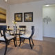 Dining area in Dwell Cherry Hill apartment for rent
