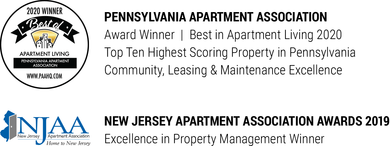 Dwell Cherry Hill apartment awards